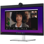 Монитор DELL P2724DEB Video Conferencing 27 inch 2560x1440, QHD, 60Hz IPS Antiglare, 16:9, 1000:1, 350 cd/m2, 8ms/5ms, 178/178, 2xDP, HDMI, 2xUSB-C (DP/PD), USB-B, 3xUSB-A, RJ-45, Audio line out,
