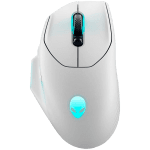 Alienware Wireless Gaming Mouse - AW620M (Lunar Light)