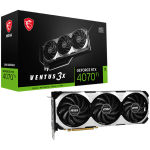 Видео карта MSI RTX 4070 Ti VENTUS 3X 12G OC, 12GB GDDR6X