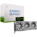 Видео карта MSI RTX 4080 SUPER 16G GAMING X SLIM WHITE, 16GB GDDR6X
