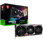 Видео карта MSI RTX 4070 GAMING TRIO 12G, 12GB GDDR6X