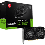Видео карта MSI RTX 4060 TI VENTUS 2X BLACK 16G OC