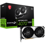 Видео карта MSI RTX 4070 TI SUPER 16G VENTUS 2X OC, 16GB GDDR6X