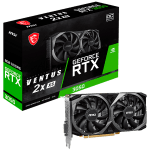 Видео карта MSI RTX 3050 VENTUS 2X XS 8G OC, 8GB GDDR6