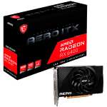 Видео карта MSI RX 6400 AERO ITX 4G, 4GB GDDR6