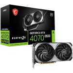 Видео карта MSI RTX 4070 SUPER 12G VENTUS 2X OC, 12GB GDDR6X