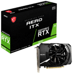 Видео карта MSI RTX 3050 AERO ITX 8G OC, 8GB GDDR6