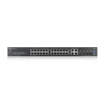 ZyXEL GS-2220-28, 24 ports switch Layer2+, 24x Gigabit + 4x Gigabit combo (RJ45/SFP), managed