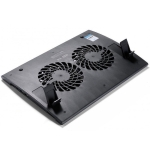 DeepCool WIND PAL FS, 17", 2x140 mm, 1200 RPM, Black