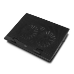 ACT, up to 17", 2 Fans, USB hub, Black