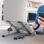 j5create JTS223, 4 ports USB-C hub, Aliminium
