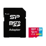 Silicon Power Superior Gaming 128GB, microSDHC/SDXC, Class 10, A1, V30, UHS-I U3, SD Adapter
