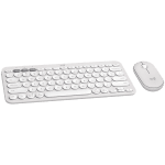LOGITECH Pebble 2 Bluetooth Keyboard Combo - Tonal White