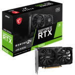 Видео карта MSI RTX 3050 VENTUS 2X 6G OC, 6GB GDDR6