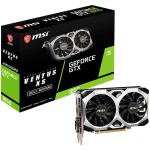 Видео карта MSI GTX 1650 D6 VENTUS XS OCV1, 4GB GDDR6X