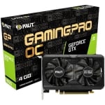 Видео карта Palit GeForce GTX 1650 GamingPro OC 4GB DDR6
