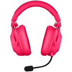 LOGITECH G PRO X2 LIGHTSPEED Wireless Gaming Headset - Blue Mic - Magenta