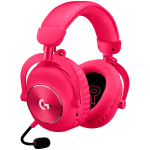 LOGITECH G PRO X2 LIGHTSPEED Wireless Gaming Headset - Blue Mic - Magenta