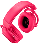 LOGITECH G PRO X2 LIGHTSPEED Wireless Gaming Headset - Blue Mic - Magenta
