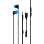 LOGITECH G333 Wired Gaming Earphones - Black