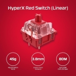 HyperX Alloy Origins 65, HyperX Red Switches, Black