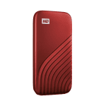 Външен хард диск Western Digital My Passport 500GB, USB 3.2, SSD, Red