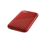 Външен хард диск Western Digital My Passport 500GB, USB 3.2, SSD, Red