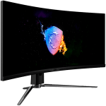 MSI MPG ARTYMIS 343CQR Curved Gaming Monitor, 34 inch 165Hz, UWQHD (3440x1440) 21:9, VA Anti-glare, 1ms, 400nits, 3000:1, 178°/178°, HDR, 1000R Curve, Freesync, 1x DP, 2x HDMI, 1x Type-C, 2x