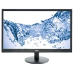 Монитор AOC E2470SWHE (24 inch 16:9, 1920x1080, 60Hz, LED, 250 cd/m2, 20.000.000 : 1, 5 ms, 170/160°, VGA, 2x HDMI, Black, Warranty 3y)