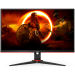 Монитор AOC 24G2SAE/BK - 24 inch Gaming VA 1920x1080 at 165Hz, 1ms, 3000:1, 3-sided frameless, Speakers, VGA, 2xHDMI, DP, Tilt, 3y