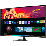 Monitor LED Samsung LS43BM700UPXEN Smart M70B, 43 inch UHD FLAT 16:9 (3840x2160) VA 60Hz, 300 cd/㎡, 5000:1, HDR10, 4ms(GTG), 178/178,  2xHDMI, 2xUSB 2.0 1xUSB-C, 2x10W Speakers, Tilt, Remote,