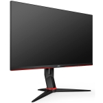 AOC 27G2U5/BK 27 inch WLED Gaming Monitor, 75Hz, 1 ms, FreeSync, IPS Panel, 1920x1080, 250cd/m2, 1000:1, 2xHDMI, Displayport, 4xUSB 3.0, Speakers, Height adjustable, Pivot, Swivel, VESA