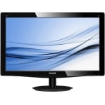 Monitor LED Philips 203V5LSB26/10, V-line, 20 inch 1600x900@60Hz, 16:9, TN, 5ms, 200nits, Black, 3 Years, VESA100x100/VGA/