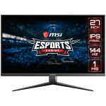 MSI Optix MAG273 Gaming Monitor, 27 inch 144Hz, FHD (1920x1080) 16:9, Anti-glare, 1ms, 250nits, 1000:1, 178°/178°, Freesync, Adjustable Stand, 1x DP, 1x HDMI, 3Y Warranty