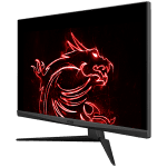 MSI Optix G273QF Gaming Monitor, 27 inch 165Hz, WQHD (2560x1440) 16:9, Rapid IPS Anti-glare, 1ms, 300nits, 1000:1, 178°/178°, G-sync Compatible, Night Vision, Adjustable Stand, 1x DP, 2x HDMI,