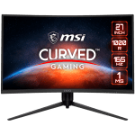 MSI OPTIX G271CQP 27 inch Curved Gaming Monitor 165Hz, WQHD (2560x1440) 16:9, VA Anti-Glare, 1ms, 250 nits, 3000:1, 178°/178°, 1000R Curve, FreeSync Premium, 2xHDMI 2.0, 1xDP, 1x Earphone out,