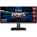 MSI OPTIX MAG301RF Gaming Monitor 30 inch 200Hz, FHD (2560x1080) 21:9, Anti-Glare, 1ms, 300nits,  1000:1, 178°/178°,  G-sync Compatible, 2xHDMI 2.0, 1xDP, 1x Earphone out, Adjustable stand, 3Y