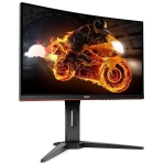 AOC Monitor LED C27G1 Curved Gaming (27 inch 16:9, 1920x1080, VA, 144Hz, 250  cd/m², 3000:1, 80M:1, 1 ms, 178/178°, VGA, 2xHDMI, DP, Audio OUT, Tilt: -5/+35°, Swivel, Tilt, H. Adjust, VESA,