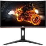 AOC Monitor LED C27G1 Curved Gaming (27 inch 16:9, 1920x1080, VA, 144Hz, 250  cd/m², 3000:1, 80M:1, 1 ms, 178/178°, VGA, 2xHDMI, DP, Audio OUT, Tilt: -5/+35°, Swivel, Tilt, H. Adjust, VESA,