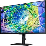 Monitor LED Samsung LS27A800UJPXEN HRM S80UA, 27 inch UHD FLAT 16:9 (3840x2160) IPS 60Hz, 300 cd/㎡, 1000:1, HDR10, 5ms, 178/178, 1xDP 1xHDMI, 3xUSB 3.0 1xUSB-C (90W), 3.5 Jack,