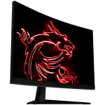MSI Optix G27C5 Curved Gaming Monitor, 27 inch 165Hz, FHD (1920x1080) 16:9, VA Anti-glare, 1ms, 250nits, 3000:1, 178°/178°, 1500R Curve, Freesync, Adjustable Stand, 1x DP, 2x HDMI, 3Y Warranty