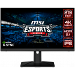 MSI OPTIX MAG281URF 28 inch Gaming Monitor 144Hz, UHD (3840x2160) 16:9, Rapid IPS Anti-glare, 1ms, 400 nits, 1000:1, 178°/178°, G-SYNC Compatible, 2xHDMI 2.0, 1xDP, 1xType-C, 3xUSB 2.0, 1x
