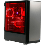 Cougar BLADE, Trofeo case, Intel CPU i3-8100, H310M-HDV, 8GB DDR4 2400, nVidia GTX1050Ti, 3.5" 1TB SATA III-600, 2.5" 240GB SSD, VTE 500W