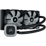 Охлаждане CORSAIR H100 RGB, 240mm