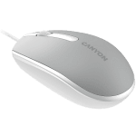 Canyon Wired  optical mouse with 3 buttons, DPI 1000, with 1.5M USB cable,Dark grey, 65*115*40mm, 0.1kg