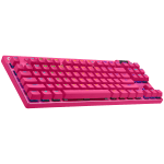 LOGITECH G PRO X TKL LIGHTSPEED Mechanical Gaming Keyboard - MAGENTA - US INT'l - TACTILE