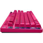 LOGITECH G PRO X TKL LIGHTSPEED Mechanical Gaming Keyboard - MAGENTA - US INT'l - TACTILE