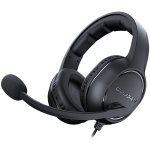 COUGAR HX330 Gaming Headset, 50mm Complex PEK Diaphragm drivers, 3.5mm Jack connections, 270g Light-Weight Comfort, 9.7mm Noise Cancellation Microphone, 4-pole 3.5mm Connector and 3-pole Y