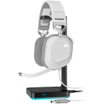 Corsair HS80 RGB USB Headset, White - EU, EAN:0840006644521