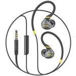 TCL In-ear Wired Sport Headset, IPX4, Frequency of response: 10-22K, Sensitivity: 100 dB, Driver Size: 8.6mm, Impedence: 16 Ohm, Acoustic system: closed, Max power input: 20mW, Connectivity
